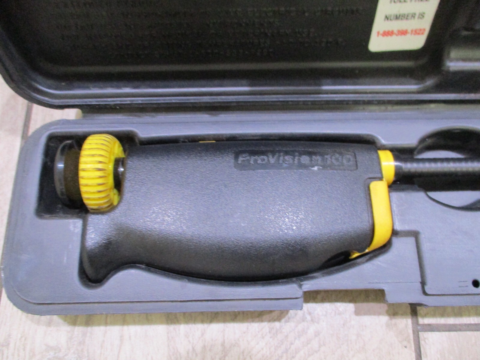 PRO VISION 100 FLEXIBLE FIBER OPTIC SCOPE WITH HARD CASE
