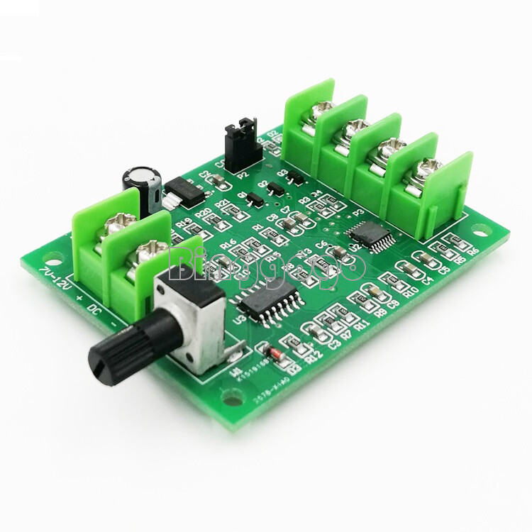 7V-12V DC Brushless Motor Driver Board Controller for Hard Drive Motor 3/4 Wire