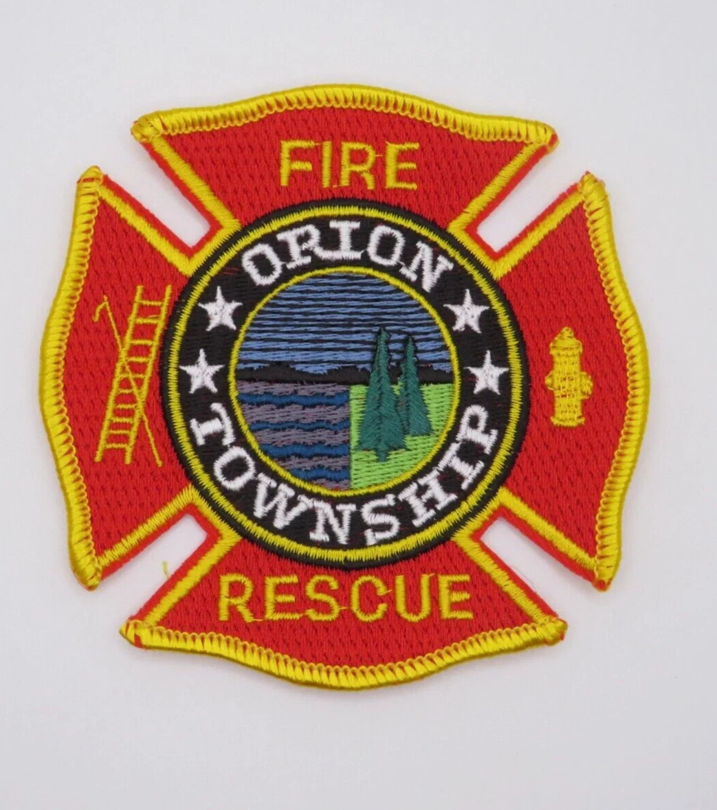 Orion Township MI Fire Rescue patch shipped from Australia