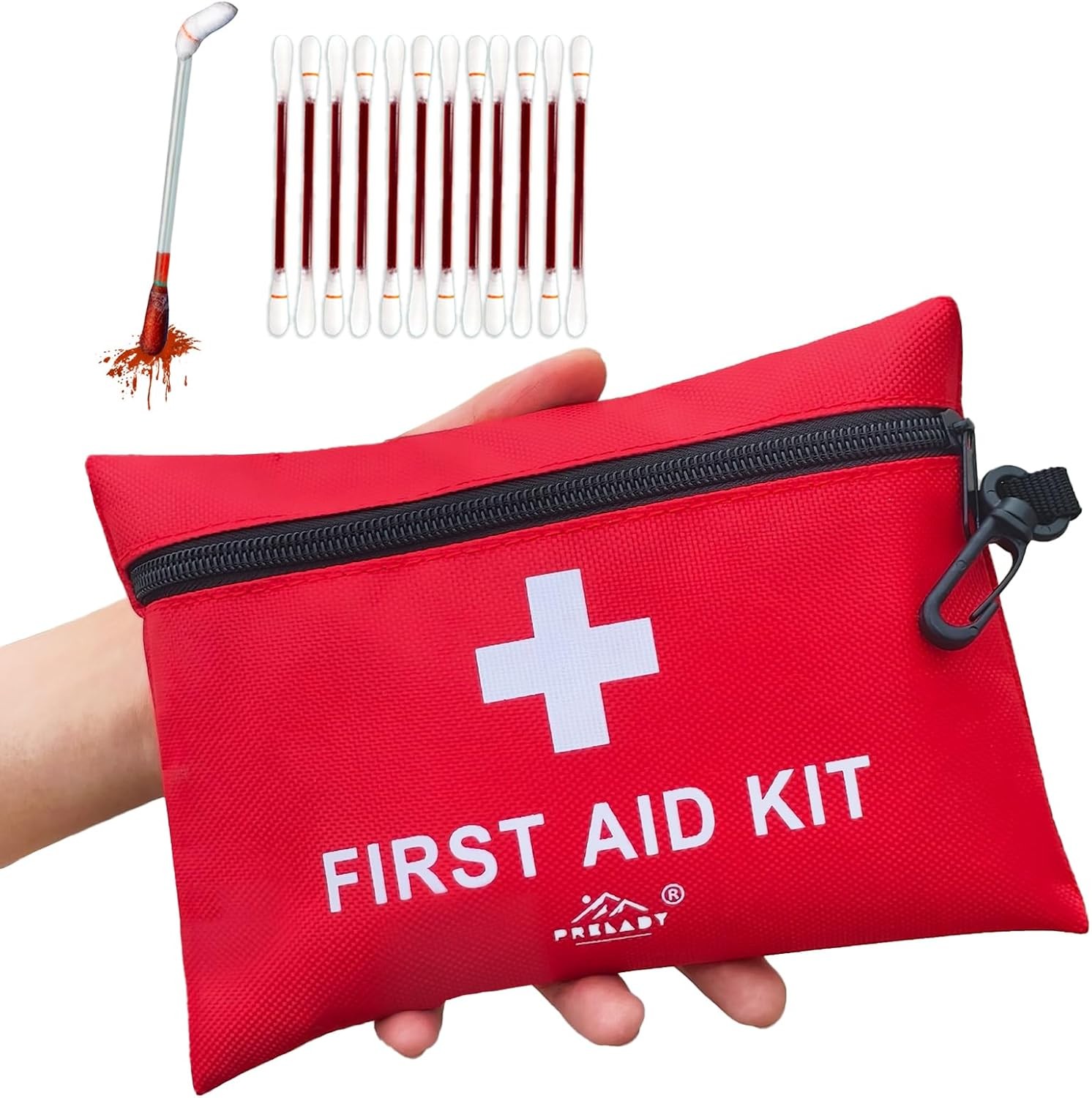 152 Piece Small First Aid Kit, Travel Size First Aid Kit TSA Approved, Mini Fors