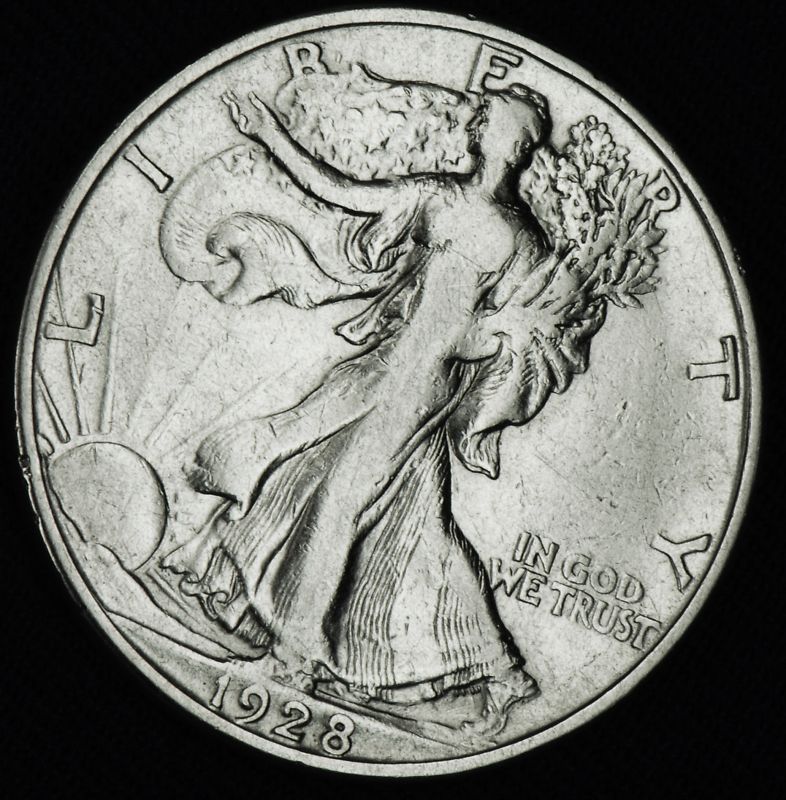 1928-s Liberty Walking Half.    High Grade (Inventory A)