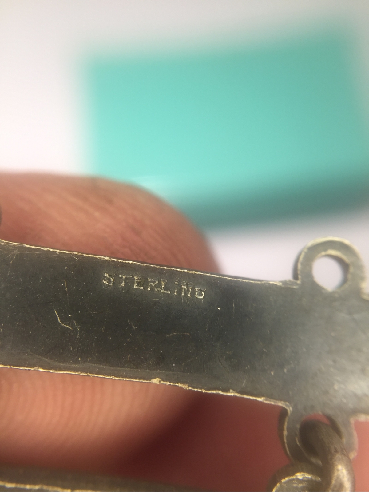 U.S. ARMY QUALIFICATION BAR RIFLE - STERLING SILVER