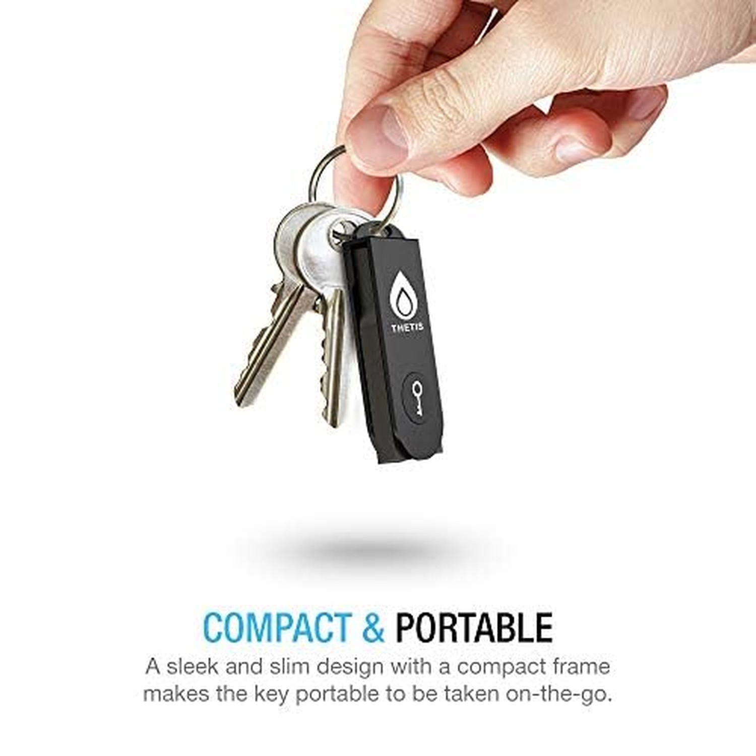 Thetis Security Key - U2F and FIDO2, USB A, Two Factor Authenticator with Blu...