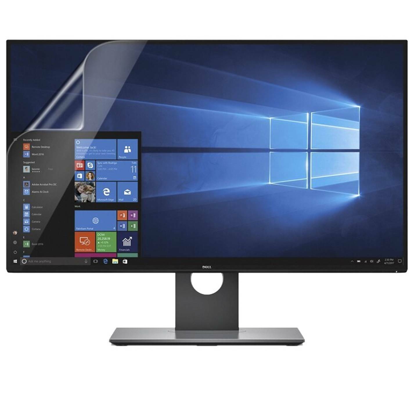 Clear Screen Protector Film Cover Shield Saver For 27" Desktop PC Monitor (16:9)