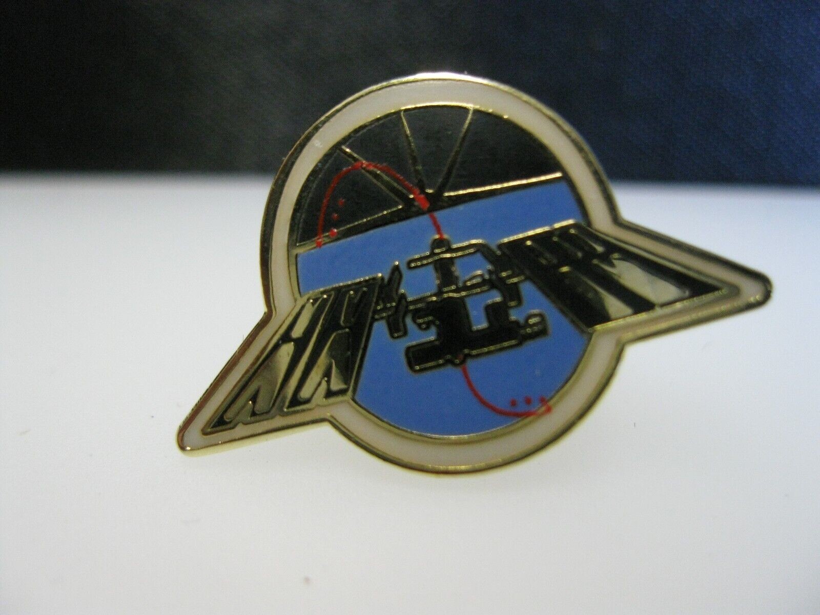 NASA International Space Station ISS Pin Back Hat Pin Lapel Pin