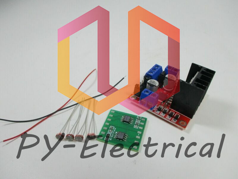 New Solar tracker dual-axis stabilizer board complete set with motor drive(1PCS)