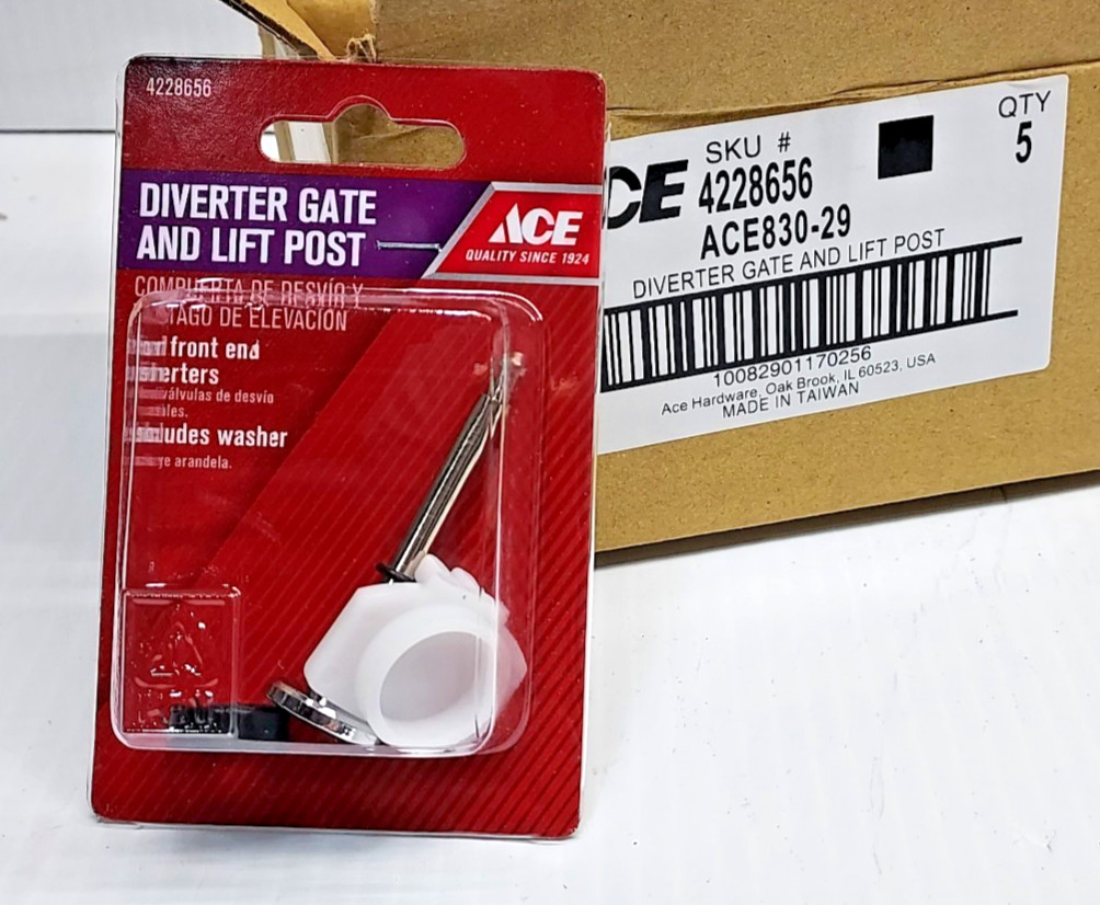 Lot of 5   ACE 4228656 ACE830-29 Diverter Gate and Lift Post