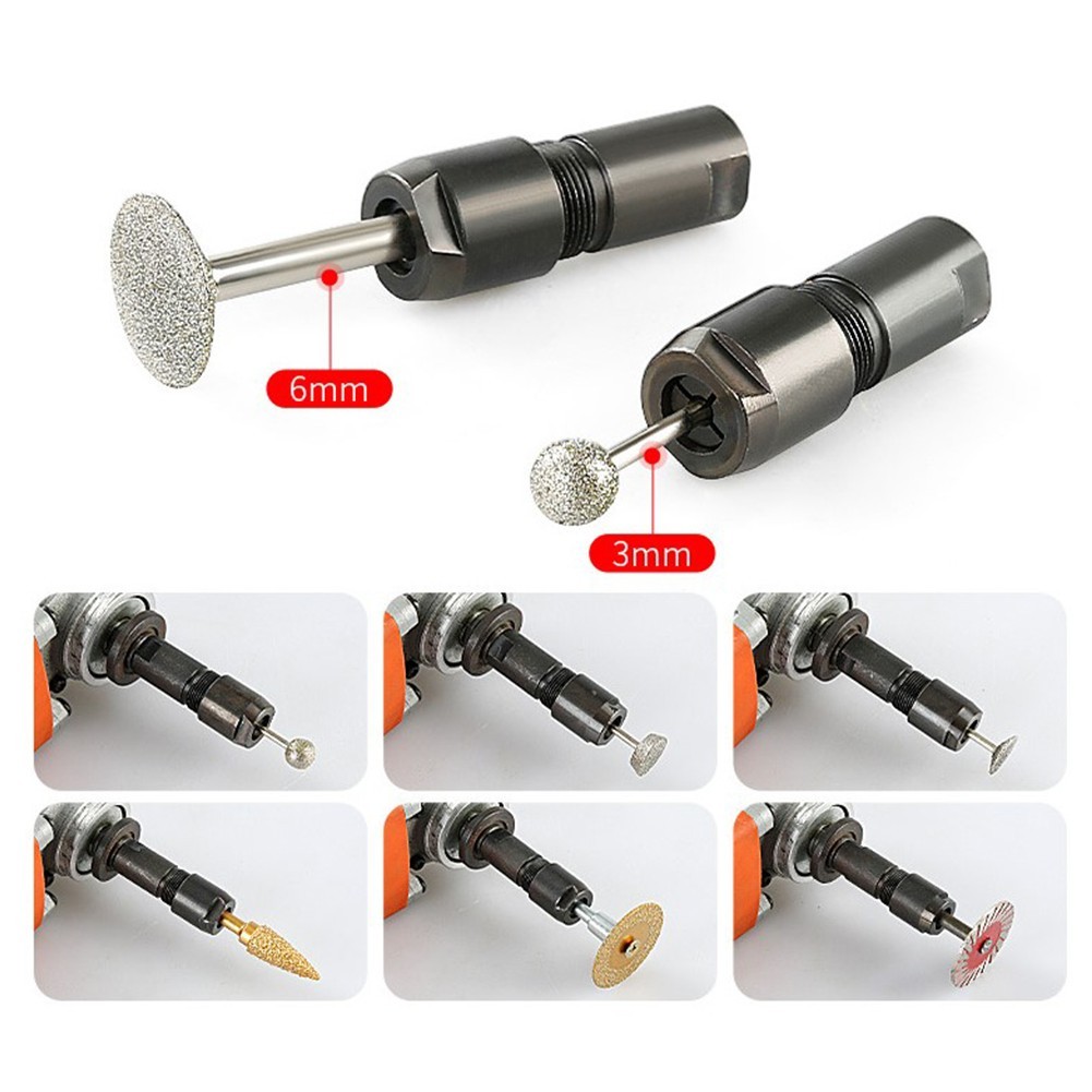 2pc Angle Grinder Modified Adapter Easy Installation High Carbon Steel