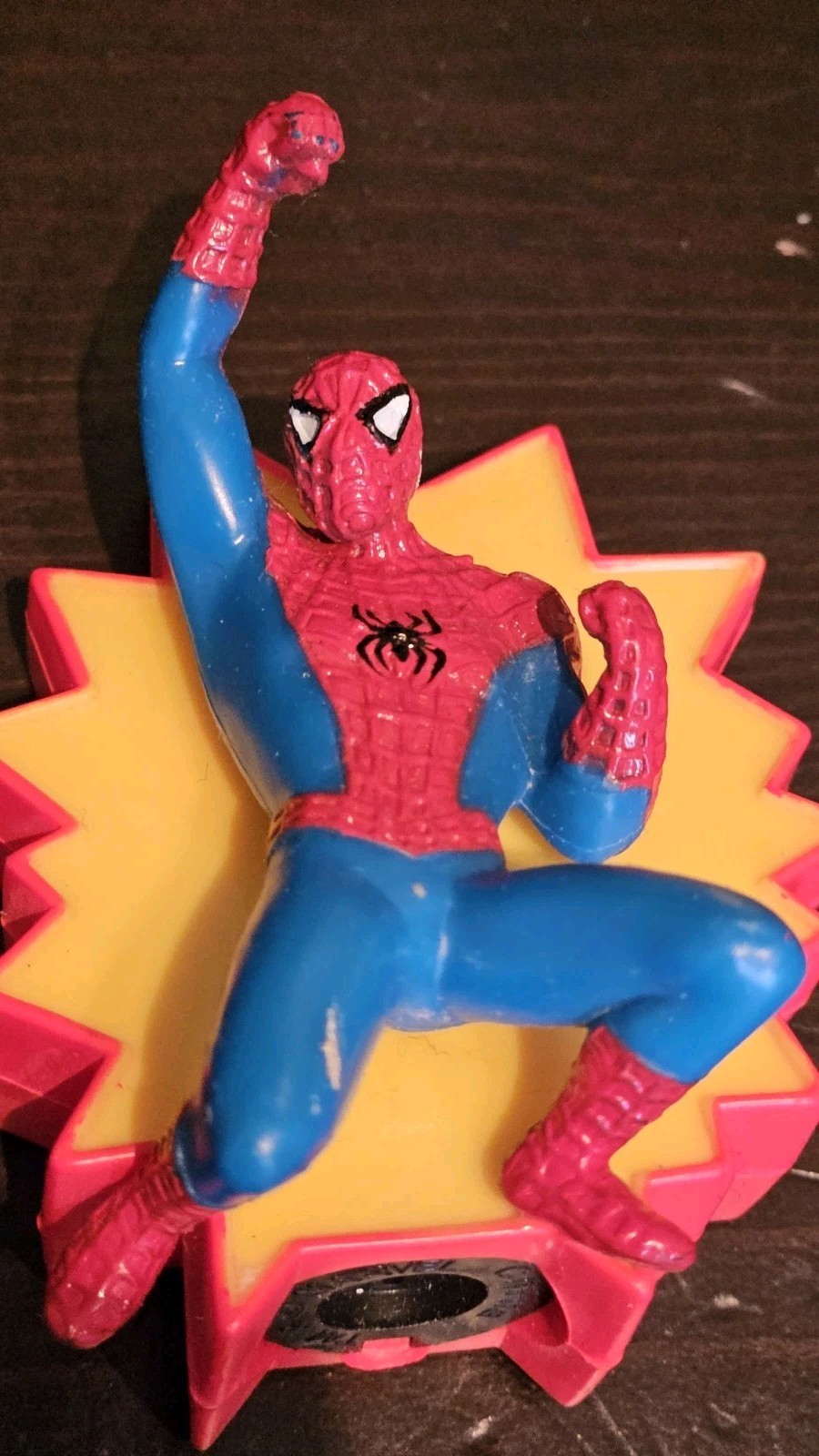 Spiderman Marvel Pencil Sharpener POW! Vintage
