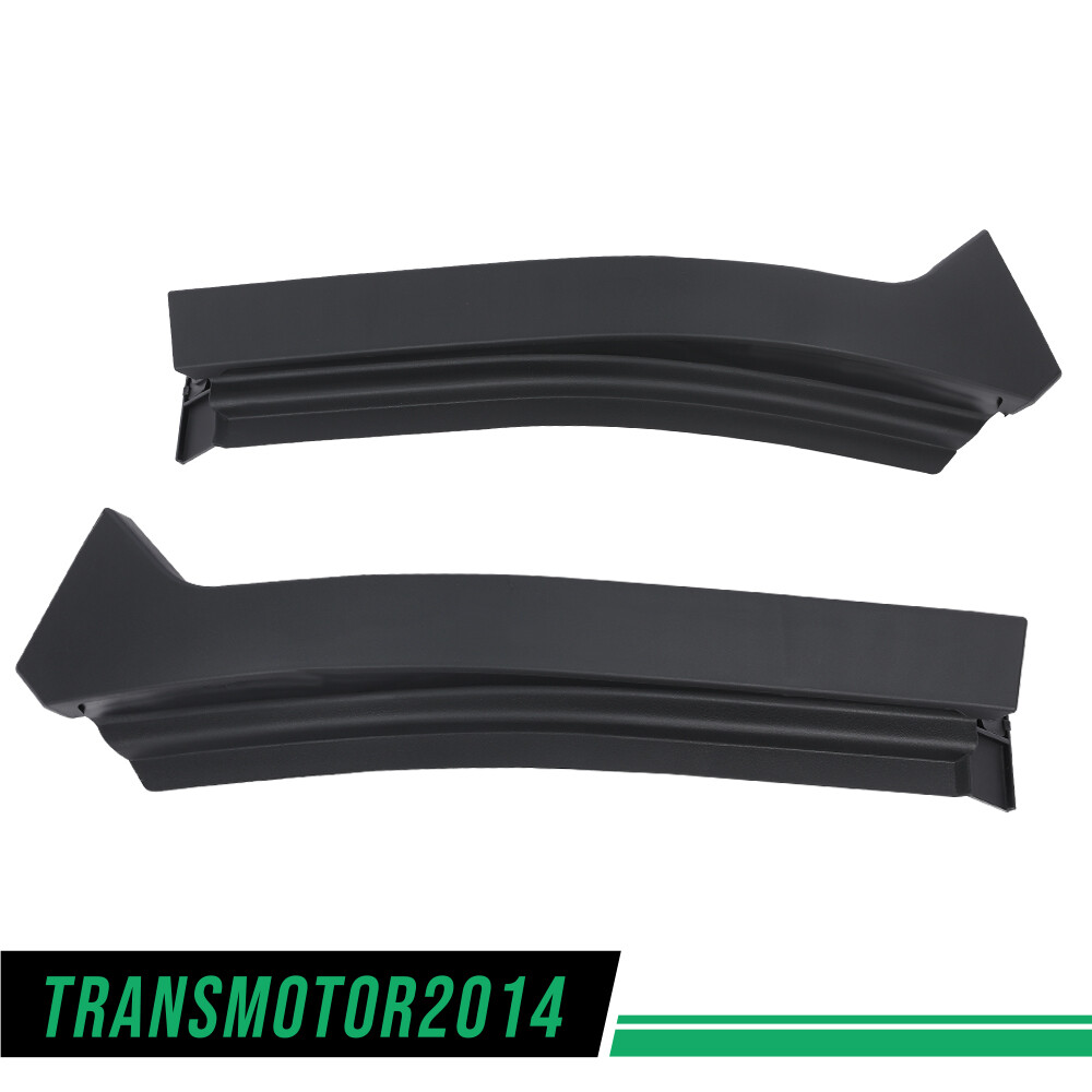 1Pair Front Bumper Trim Headlight Filler Molding Fit For Ram 2500 3500 2010-2018