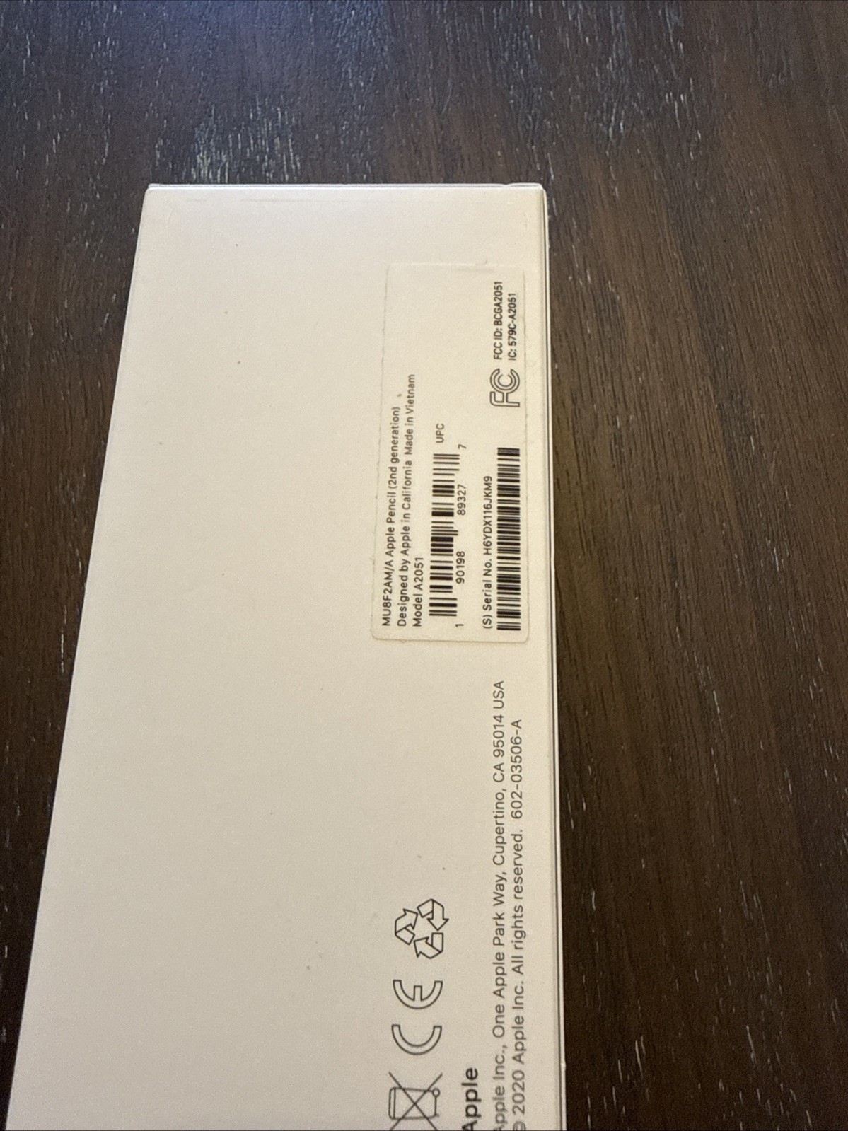 Apple Pencil (2nd Generation) for iPad Pro (3rd Generation) - White