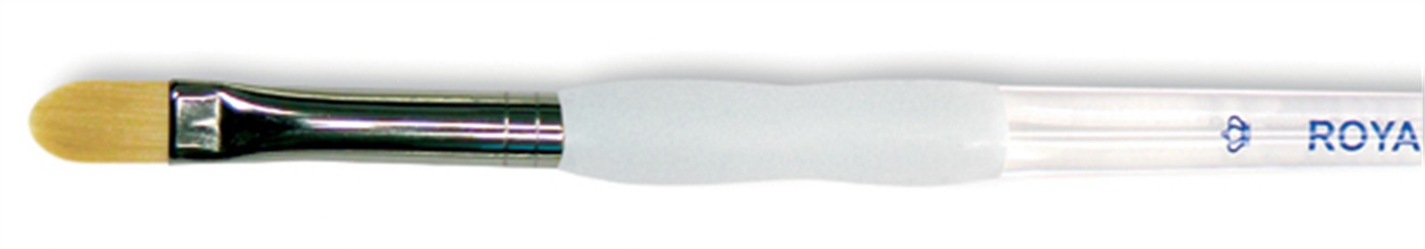 Royal & Langnickel(R) Soft-Grip Gold Taklon Filbert Brush-Size 4