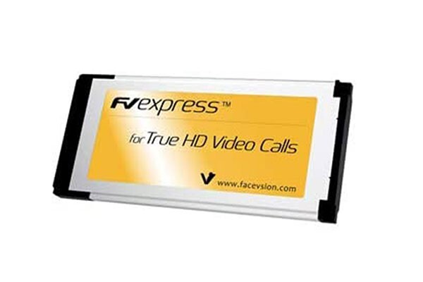 FaceVsion Fvexpress For True HD Video Calls EXPRESSCARD 34MM Hardware video acce