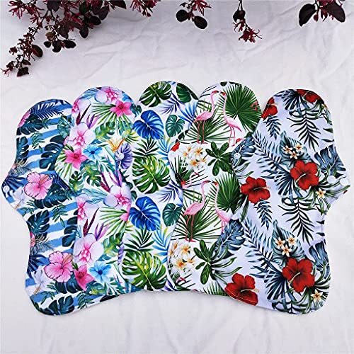 7pcs/Set Including 1pc Mini Wet Bag +6pcs Bamboo Assorted Colors , Sizes