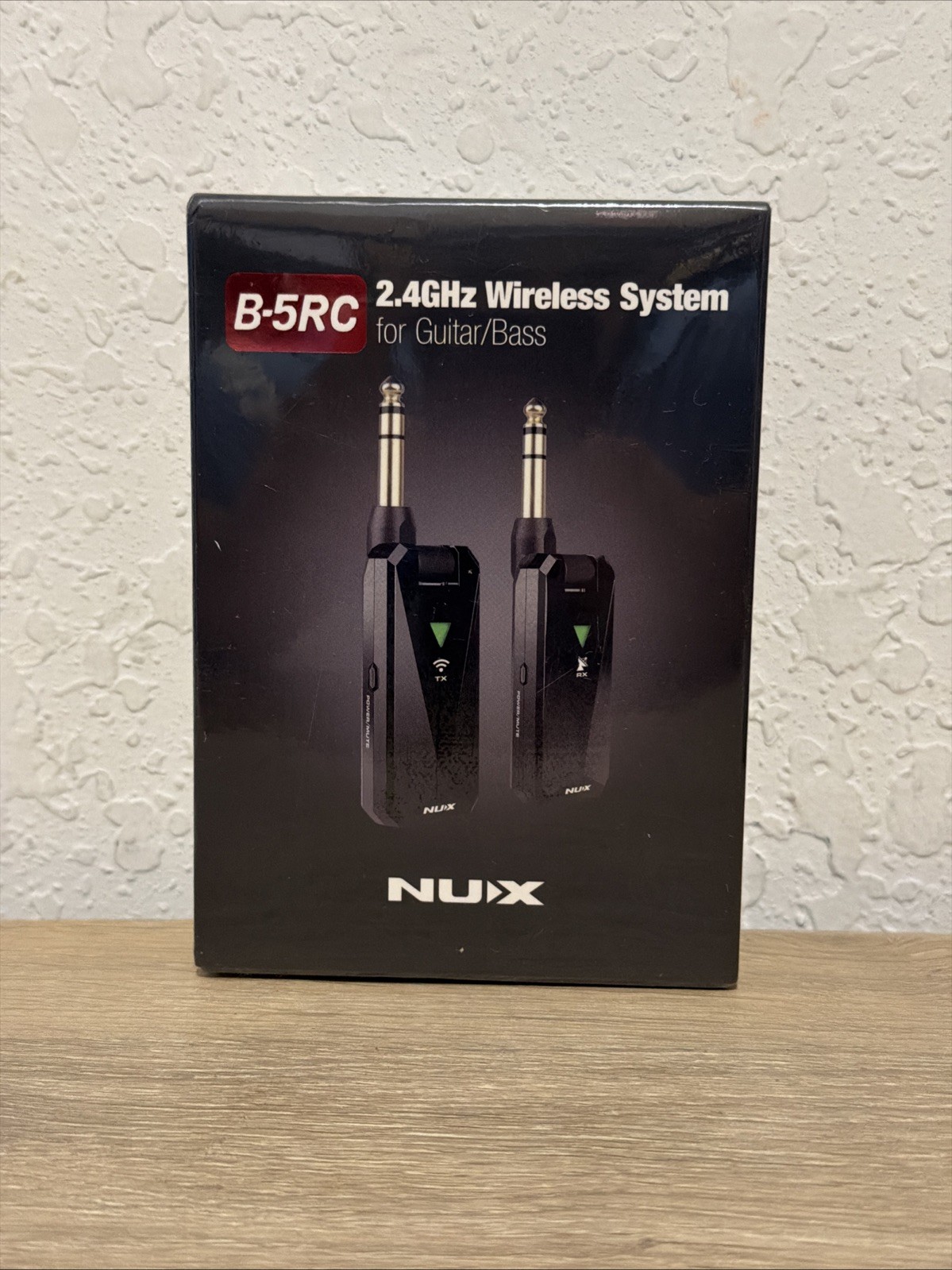 New NUX B-5RC Rechargeable Wireless System Guitar Instrument Microphone 2.4GHz