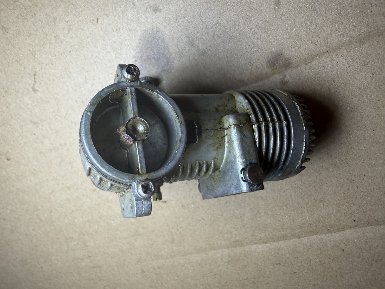Fox 15 C/L Slant Plug Model Airplane Glow Engine Vintage