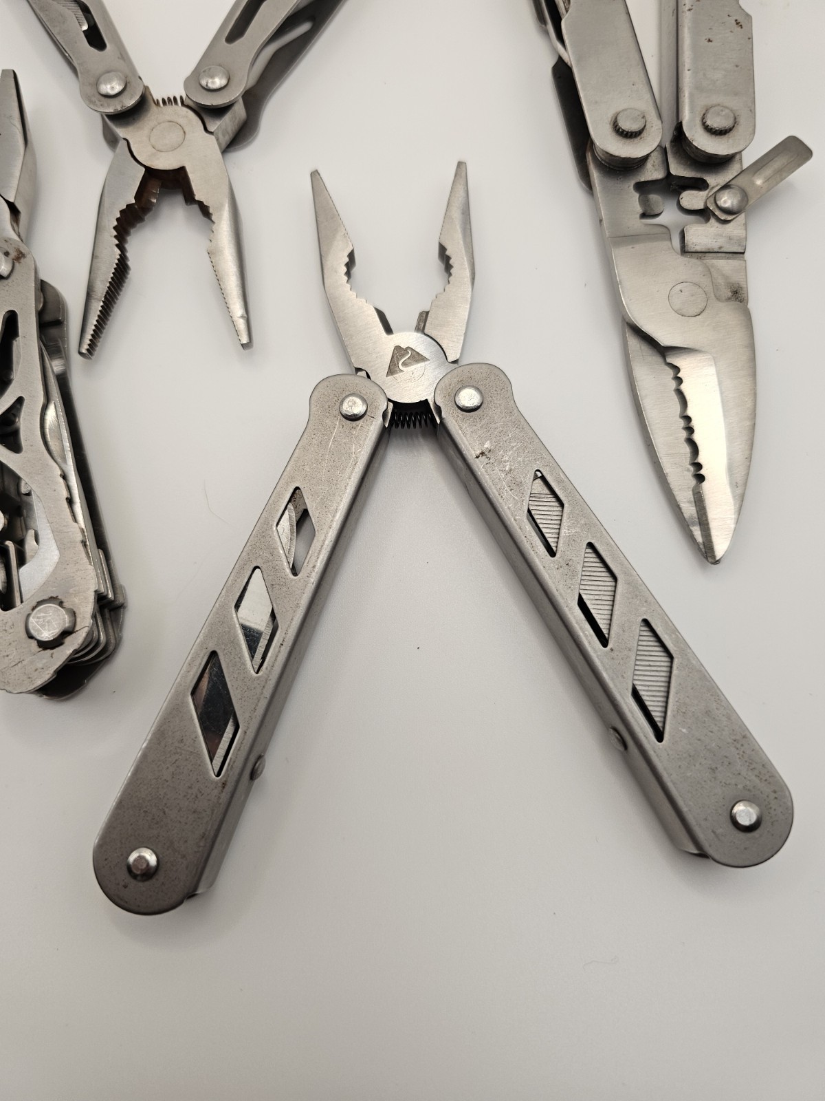 Lot of 6 Multi-Tool Pliers Husky EDC Camping Multitools Assorted Bundle