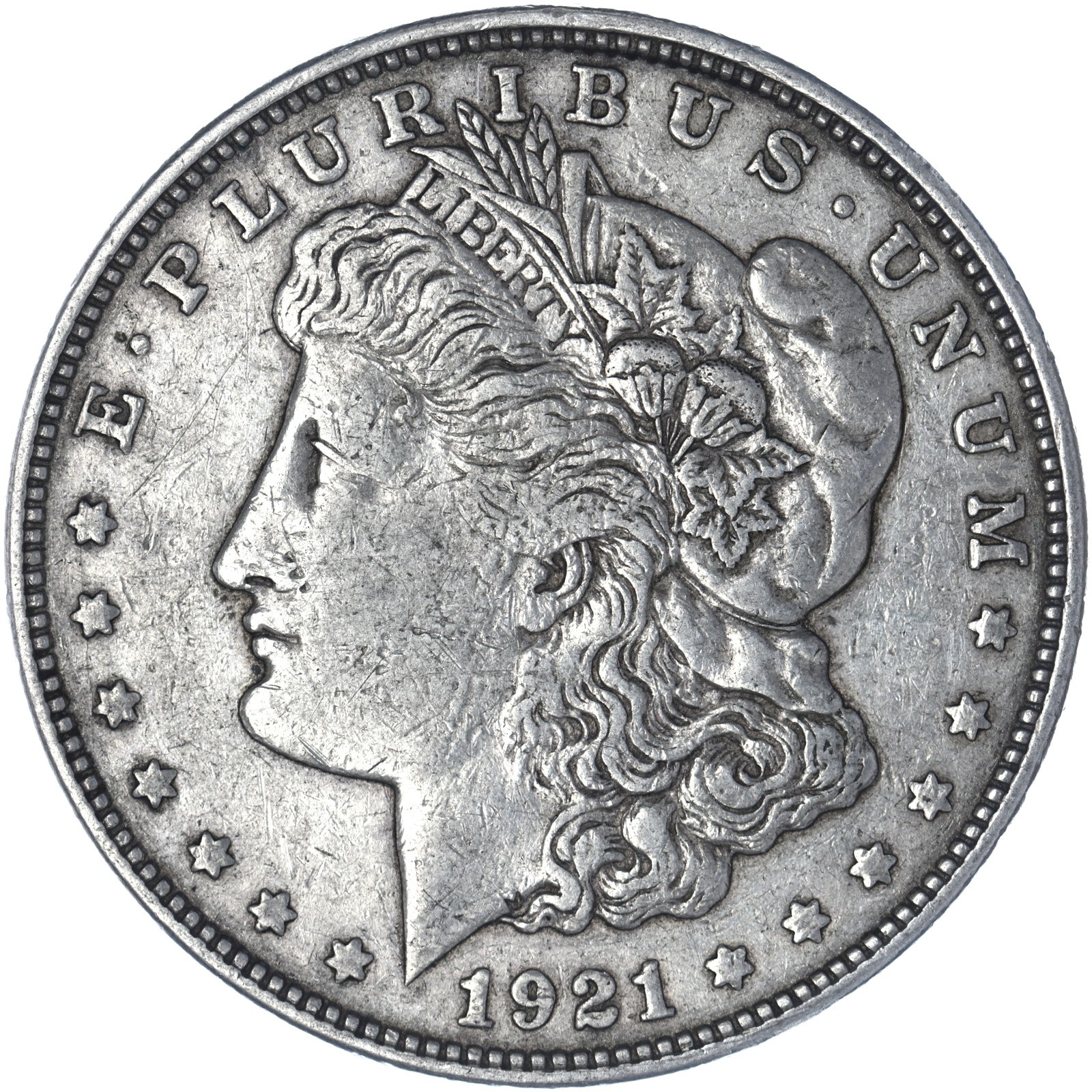 1921 D Morgan Dollar Very Fine See Pics Z929