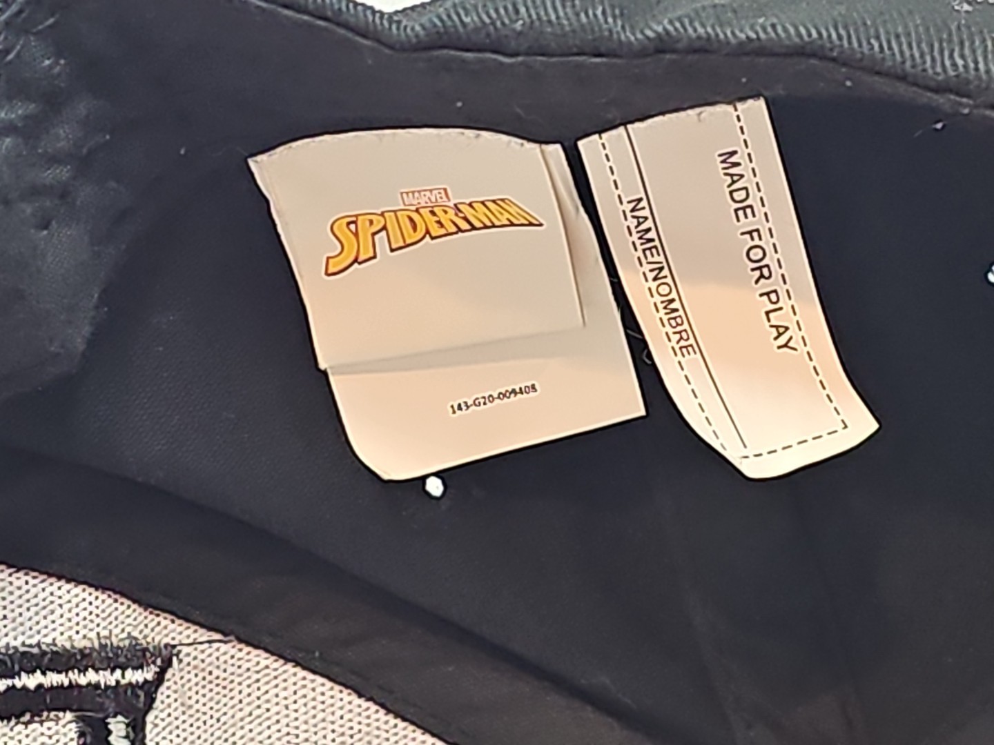 Marvel SPIDERMAN Embroidered Youth Cap Hat Snapback