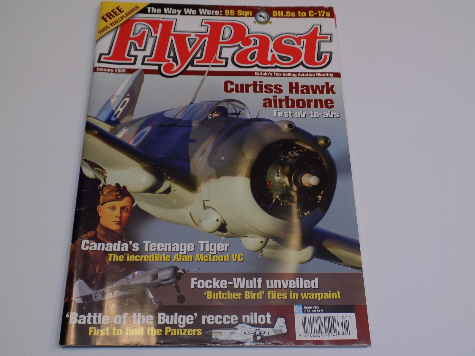 Fly Past Magazine Jan 2005 Curtiss Hawk Alan McLeod Canada Tiger Battle of Bulge