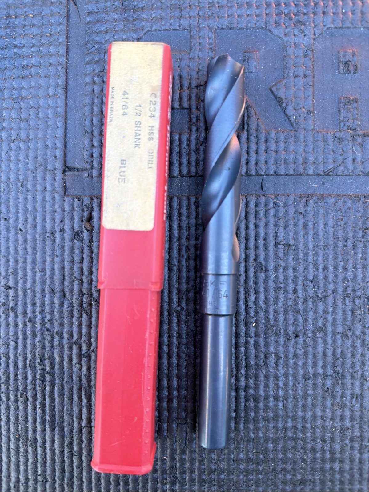 SKF & DORMER TOOLS 0234 HSS PAR DRILL Bit 1/2" Brazil 41/64” A170