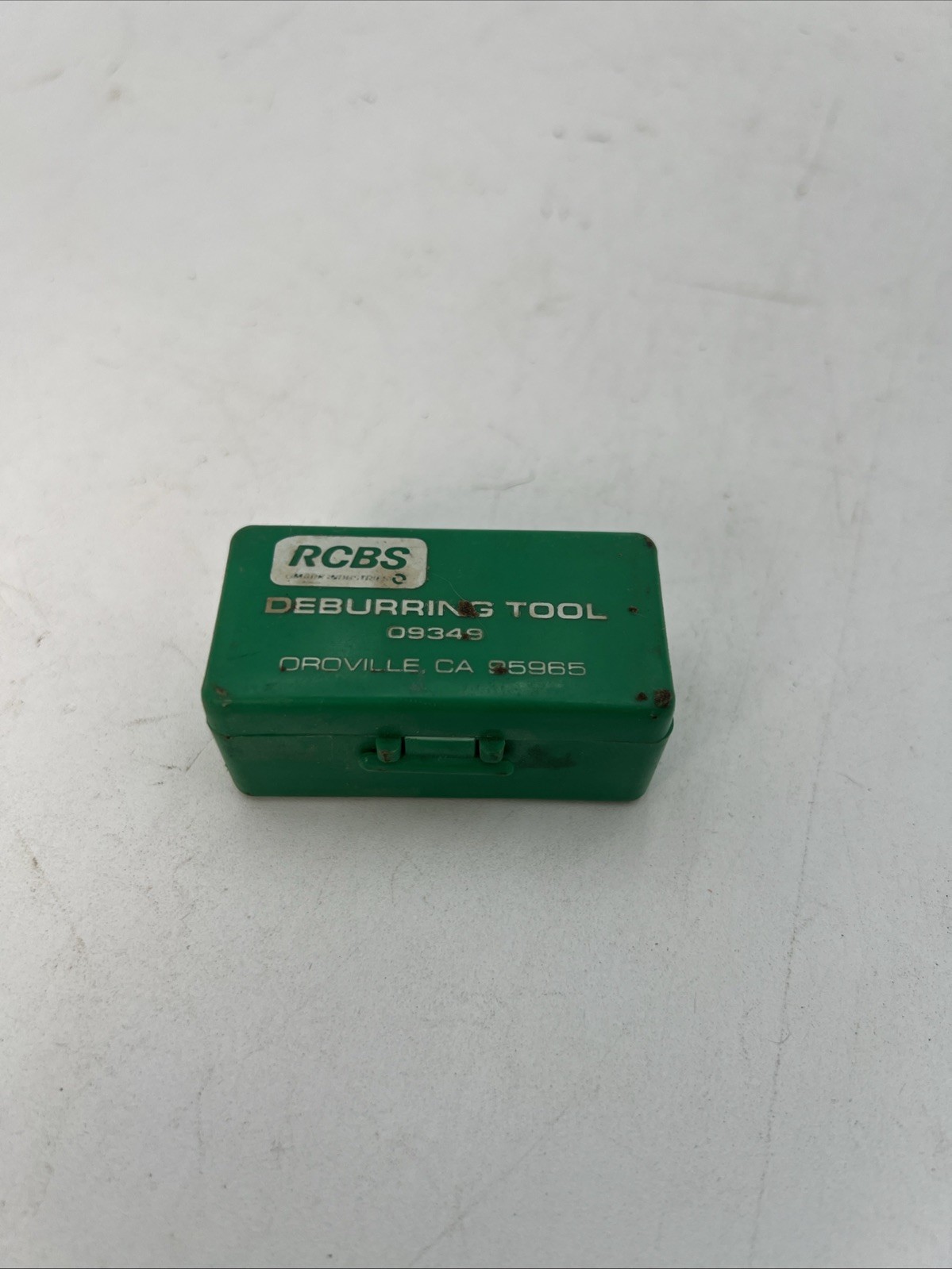 RCBS 09349 Burring/Deburring Tool with Green Case