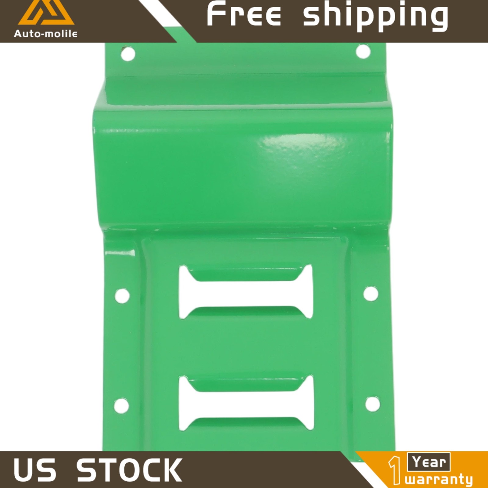 E Track Wheel Chock Tie Down System 8' Green Ratchet Straps Durable Secure Cargo