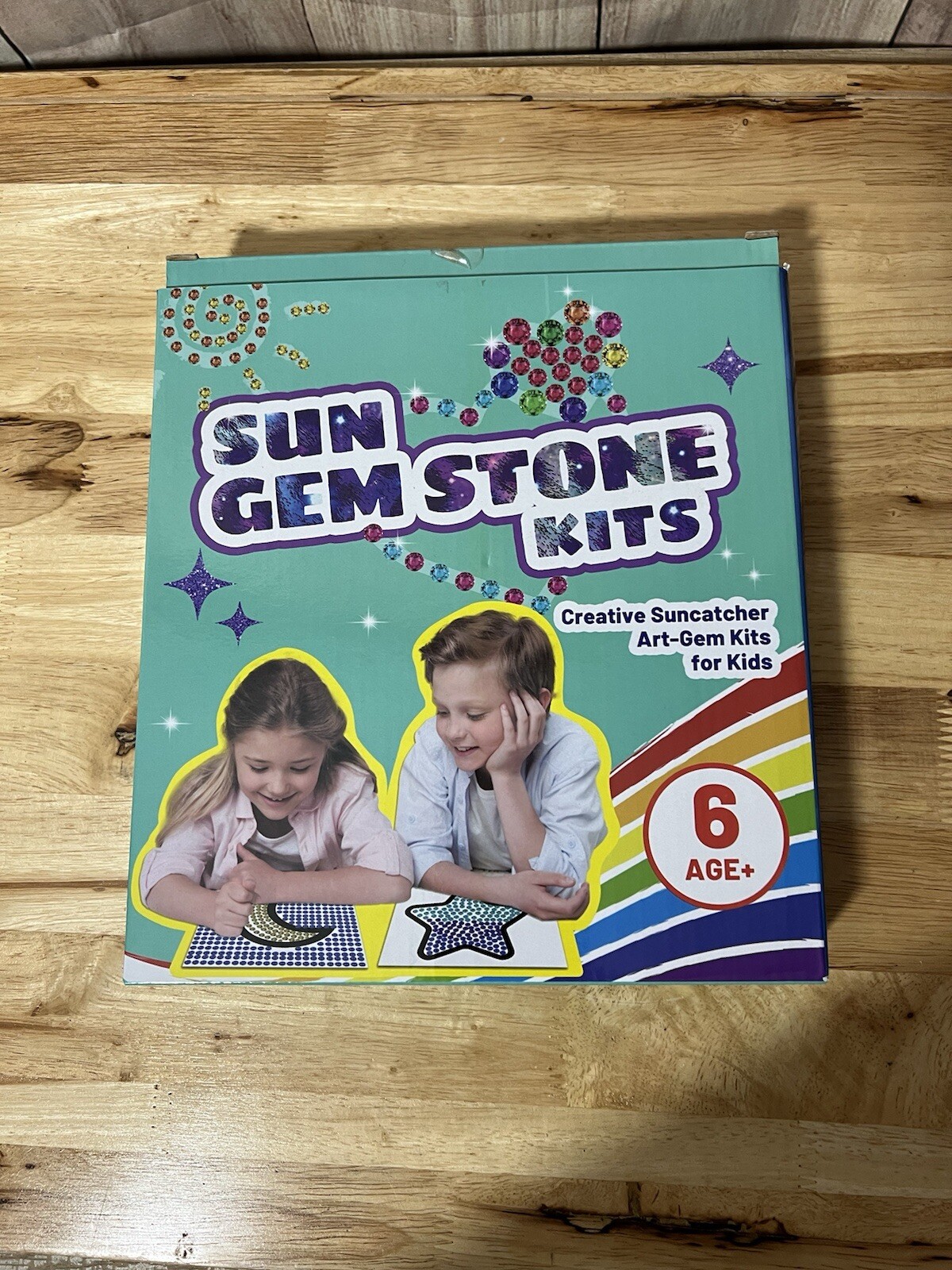 Window Gem Art Diamond Kits Painting for Kids Open Box Unused
