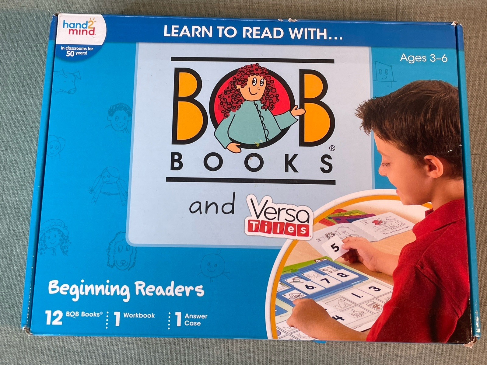 Bob Books & Versa Tiles Beginning Readers Learn to Read 12 Book Learning Set