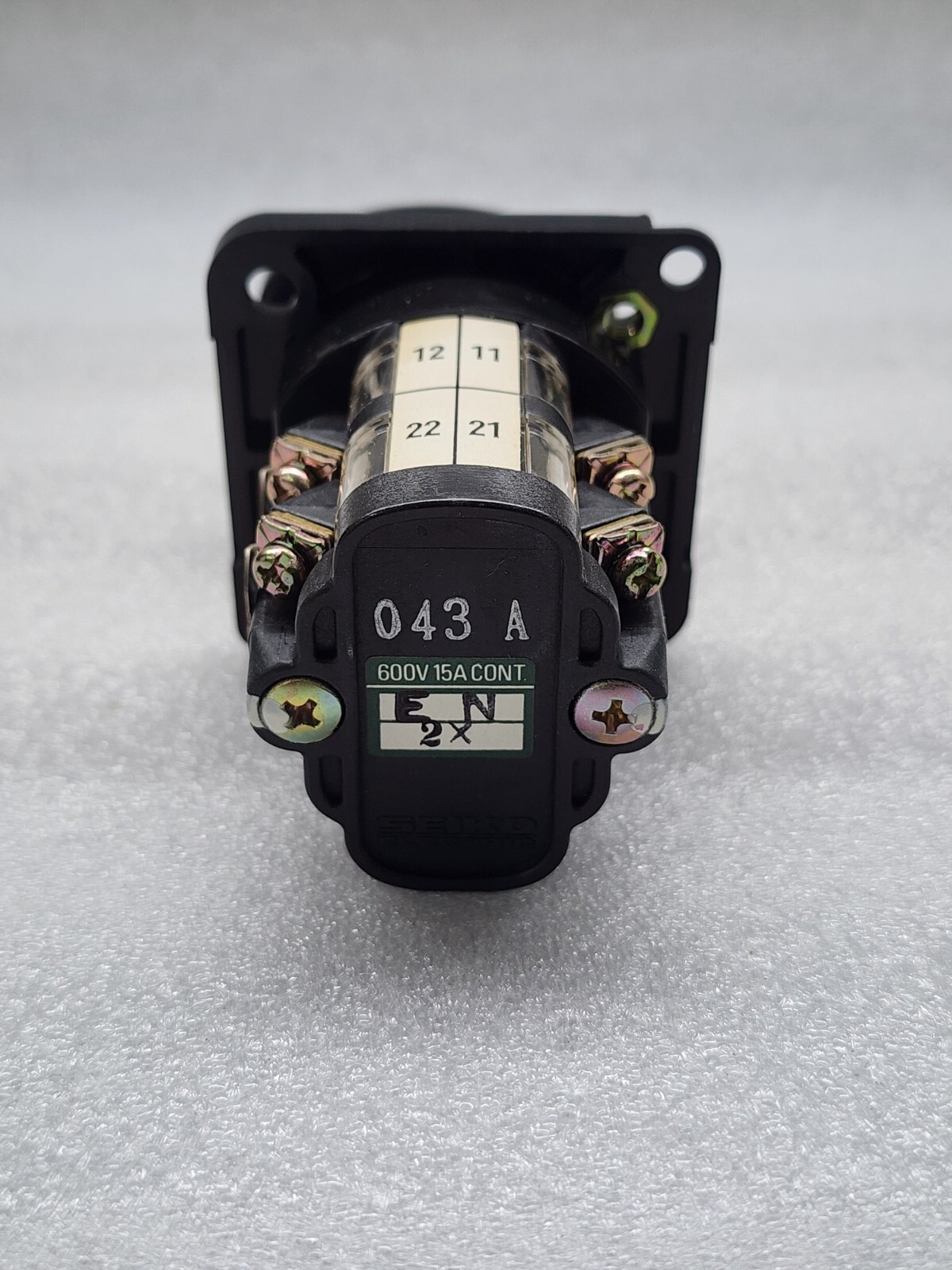SEIKO ELECTRIC EN2X CAM SWITCH 15A 600V