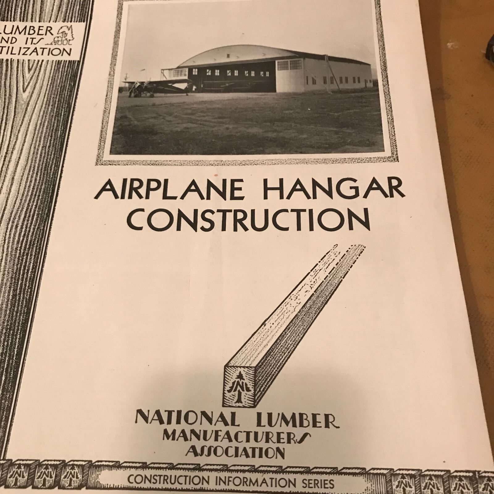 1941 Airplane Hangar Construction Manual