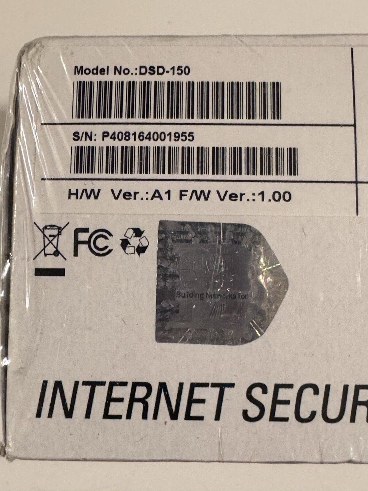 NEW D-LINK Internet Adapter DSD-150 Secure Spot Security Firewall
