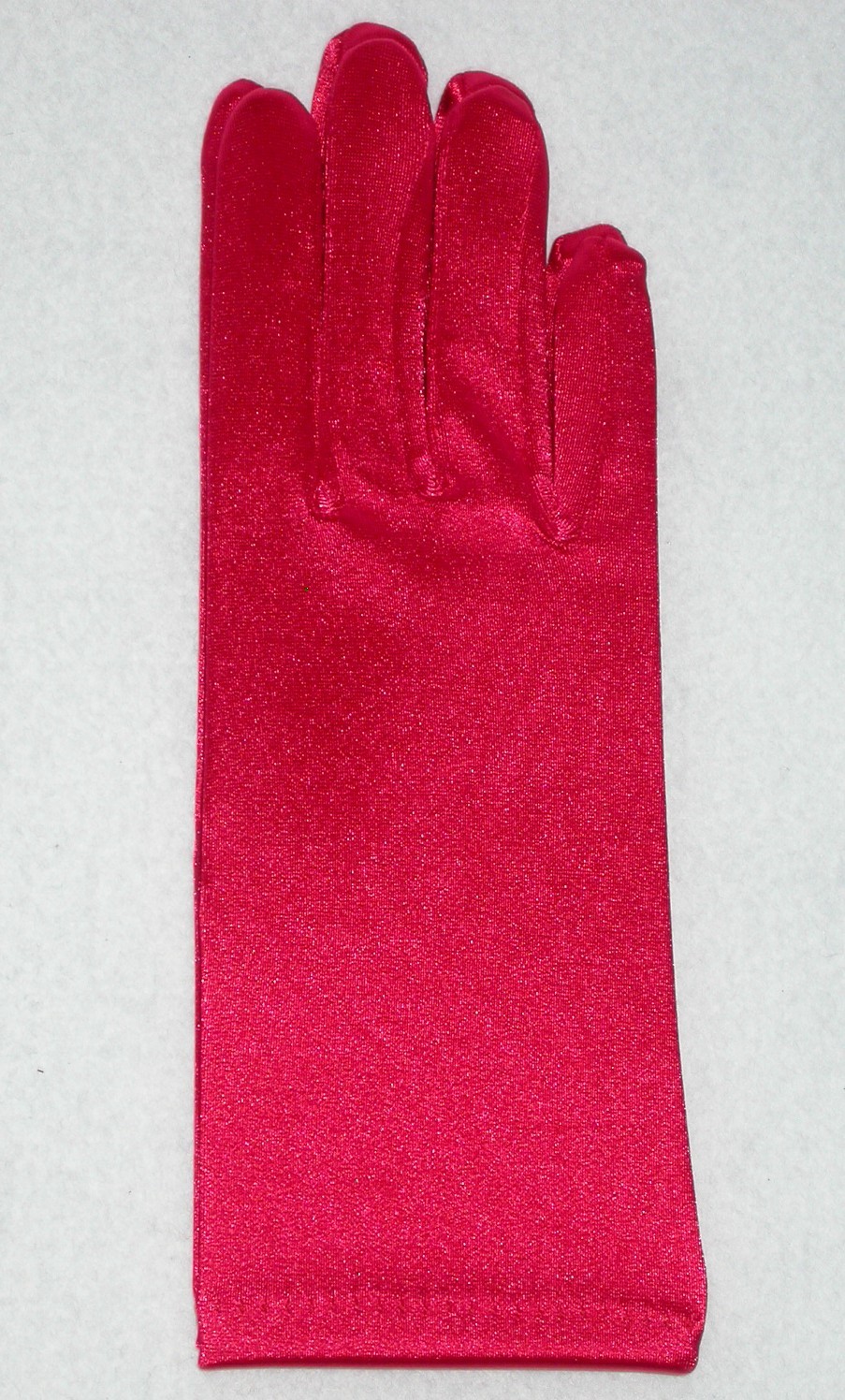 NEW! RED Satin GLOVES ~ MISSES One Size ~ Brides / Weddings OS / STYLE 728/2
