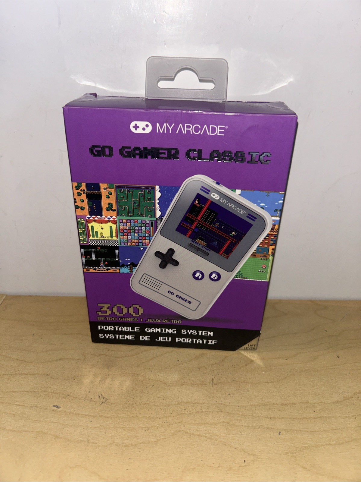 MY ARCADE GO GAMER CLASSIC PORTABLE GAMING SYSTEM 300 GAMES-GAMEBOY