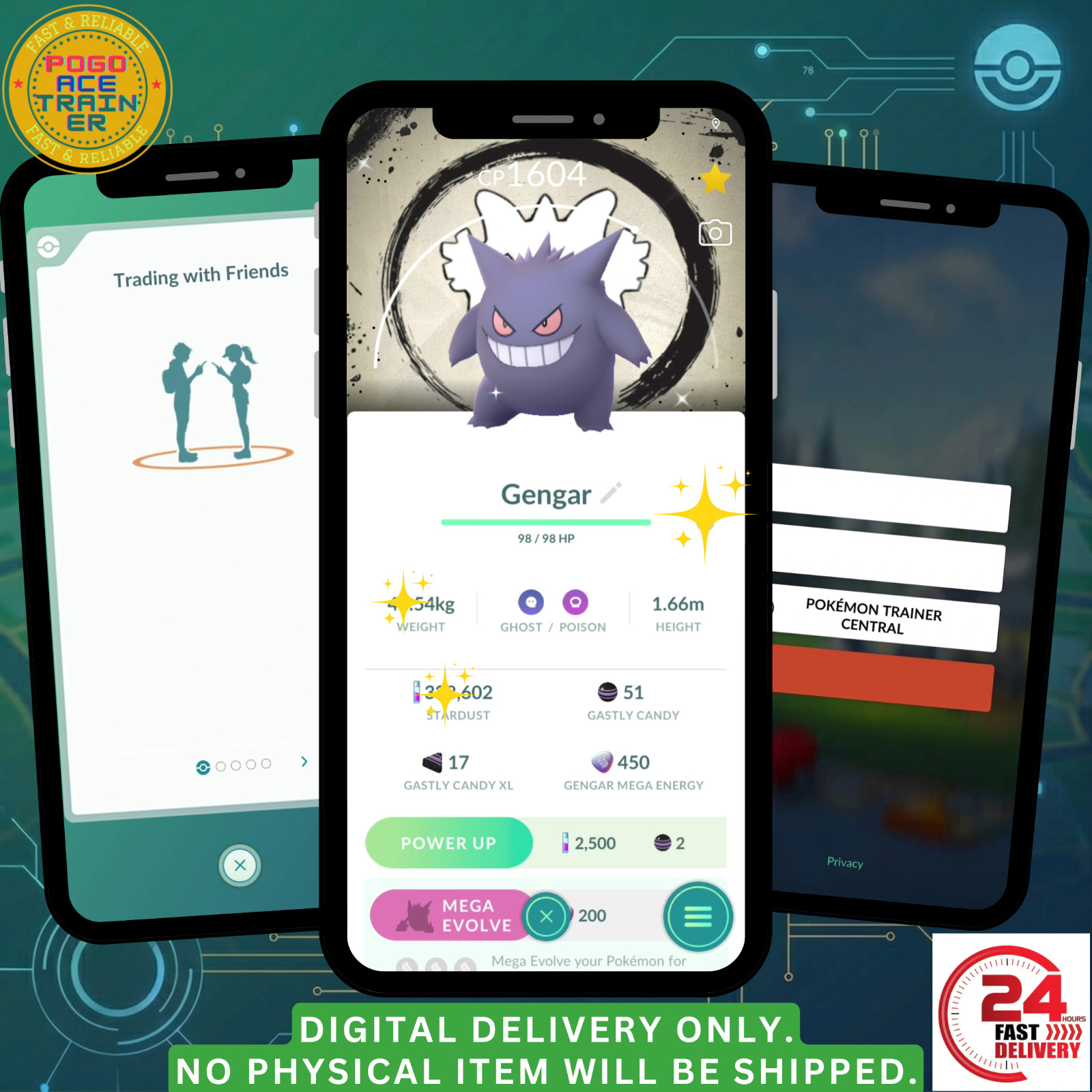 [✨SpecialBG✨] Shiny Gengar – GO Fest 2026 Special BG  ✨FAST24hDelivery✨