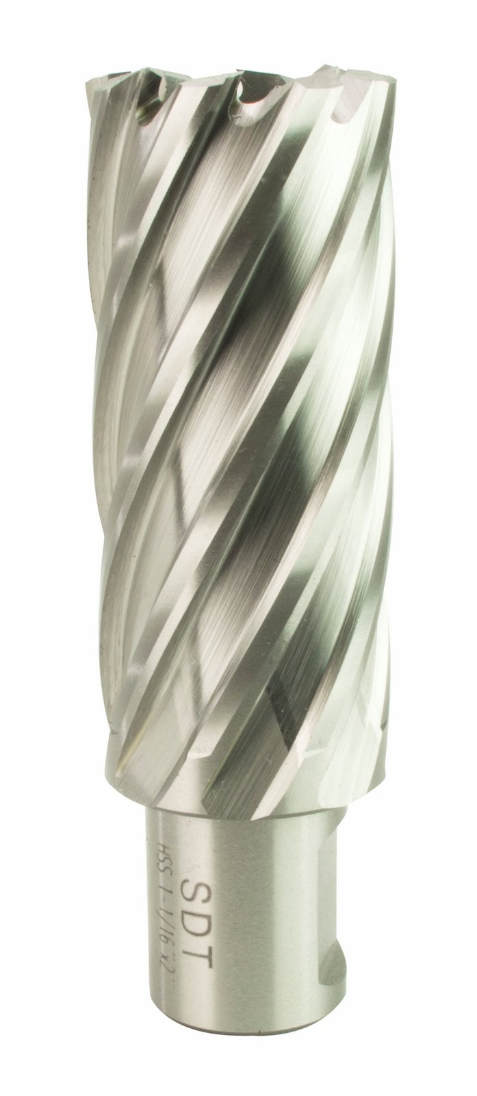 Steel Dragon Tools® 1-1/16" x 2" HSS Annular Cutter 3/4 Weldon Shank