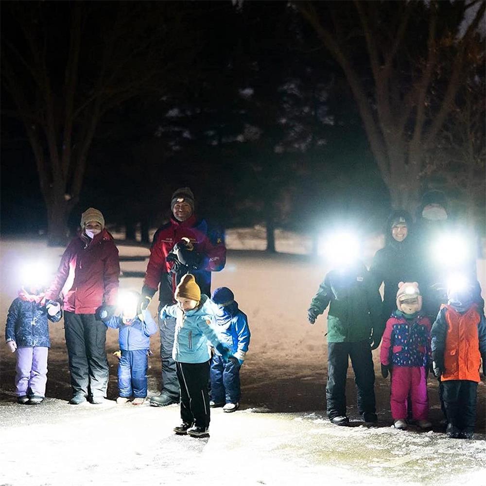 5PCS ‎150LM LED Headlamp 4 Light Modes Headlight Pivoting Head Torch Work Light