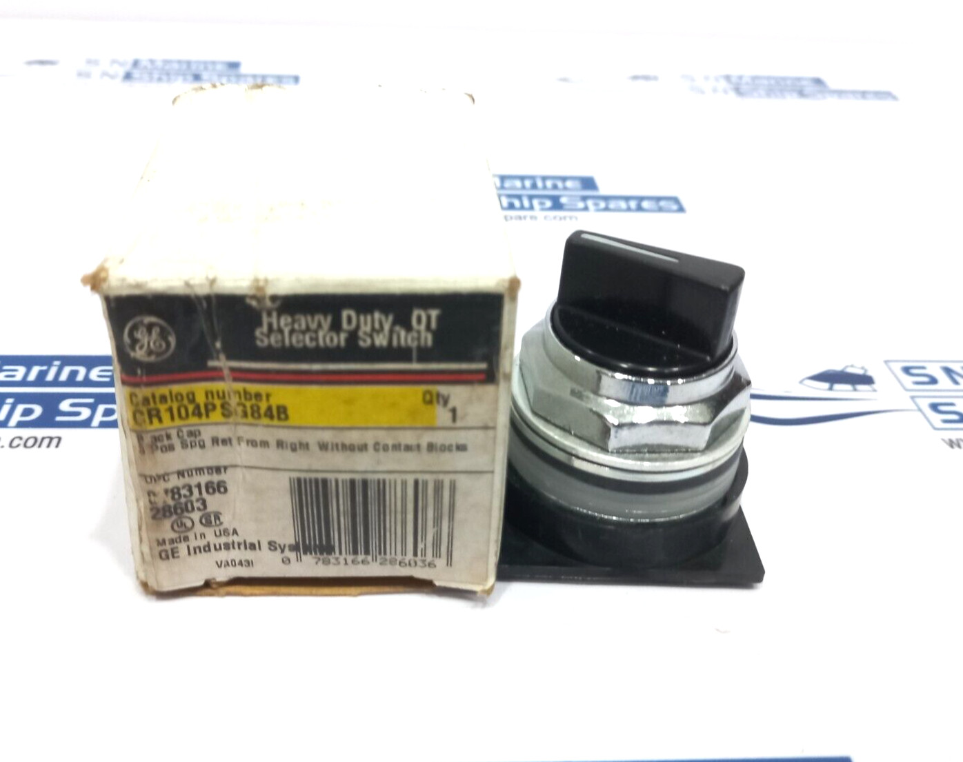 General Electric CR104PSG84B Heavy Duty Selector Switch