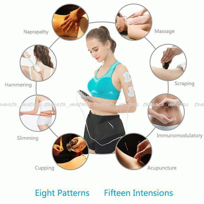 For Massager & Electrode Pads TENS Unit 50PCS Snap On Replacement Pads US