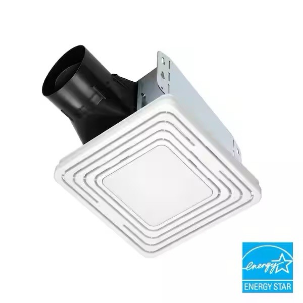 Broan-NuTone BENL5 Roomside Series White Quiet Operation Bathroom Exhaust Fan