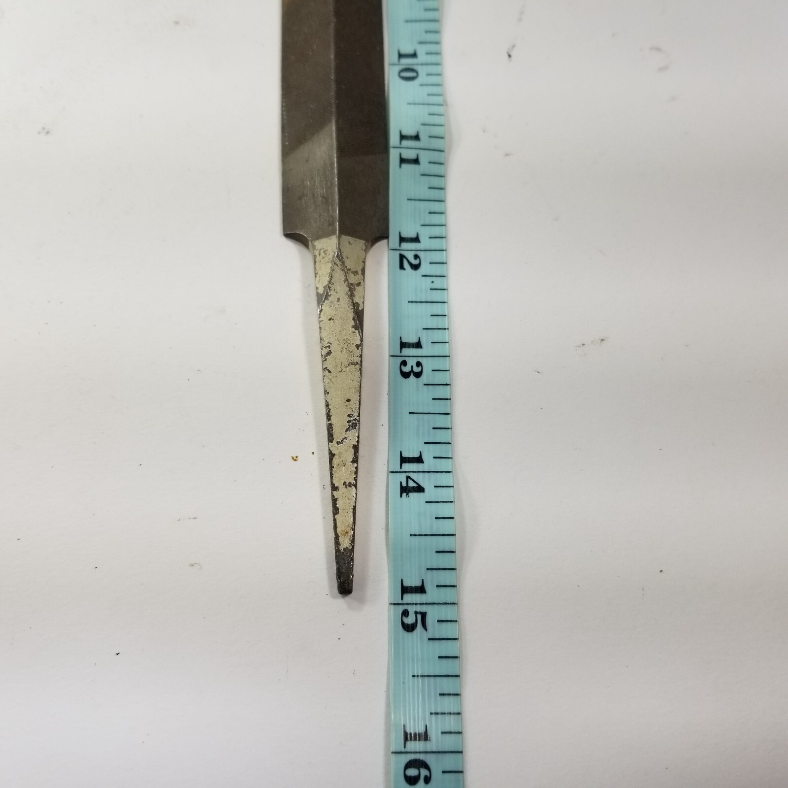 HELLER NUCUT 12" Triangle and FLAT FILE Double