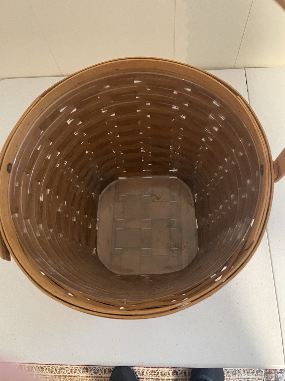 Longaberger Large Measuring Basket 1997 Signed