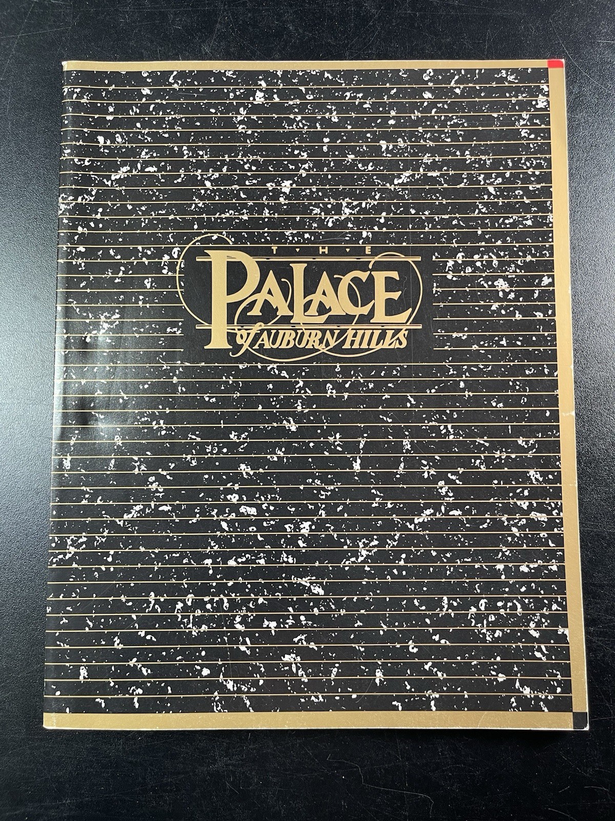 1989 Palace of Auburn Hills program Detroit Pistons Neil Diamond Elton John