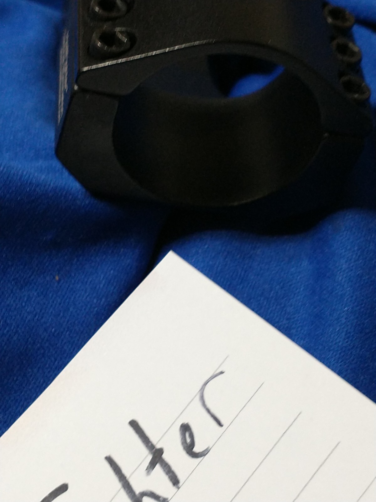 HELLFIGHTER TACTICAL ILLUMINATION MOUNT & SHIMS 1 1/4" RING FLASHLIGHT MOUNT