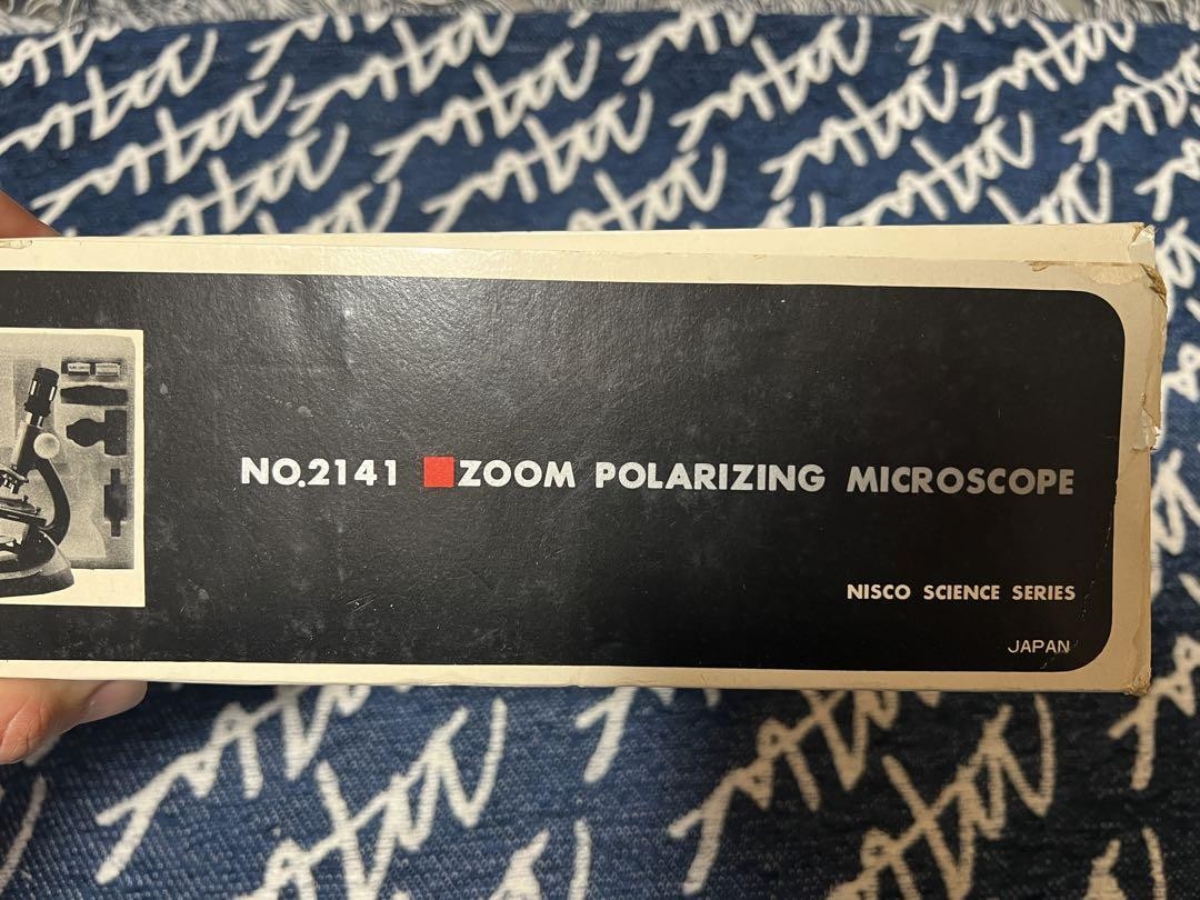 Microscope NISCO ZOOM No.2141 Nisco Showa Retro