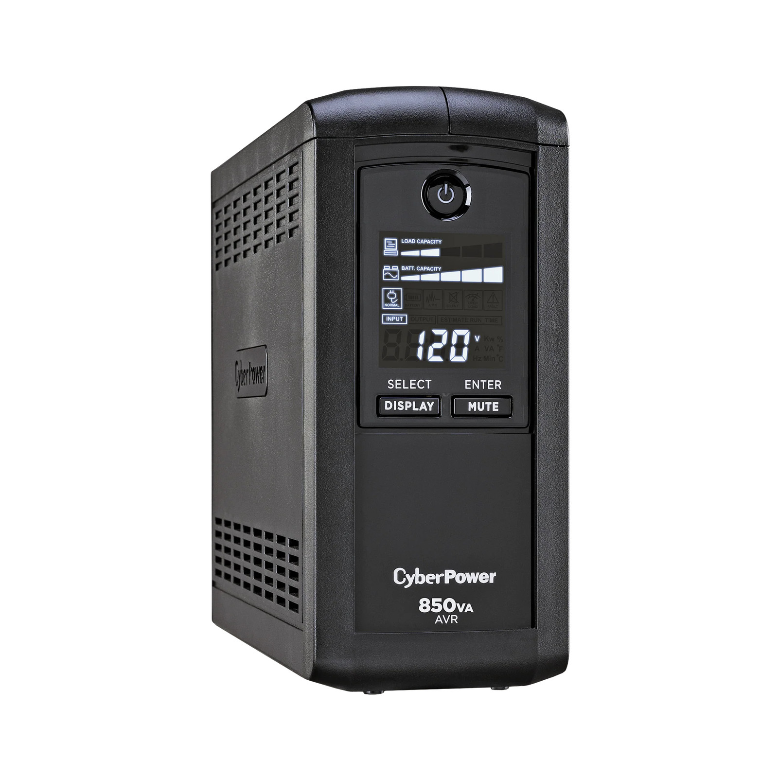 UPS 850VA / 510W / Smart LCD Display / Automatic Voltage Regulation (AVR) / 9
