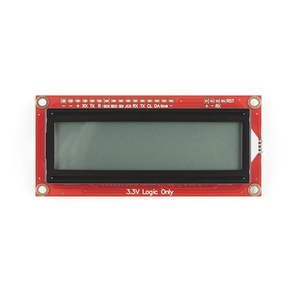 [ SparkFun LCD-16396 ] 16x2 SerLCD - RGB Backlight (Qwiic)