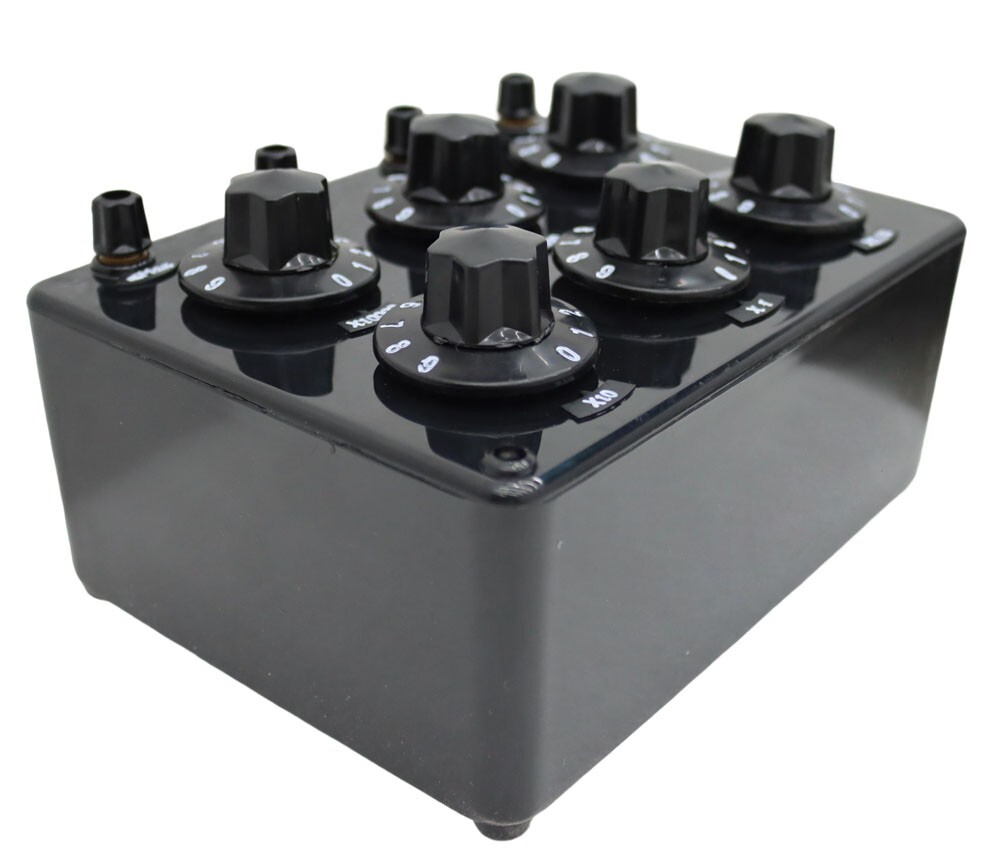 Experimental Precision Variable Decade Resistor Resistance Box 0.1~99.9999 kΩ
