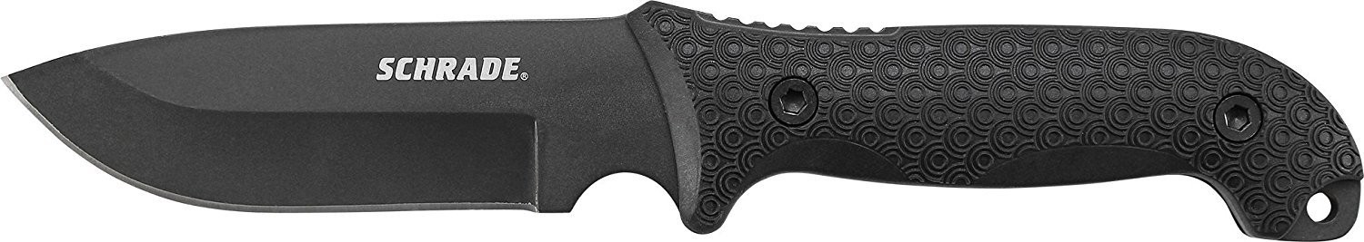 Schrade SCHF51 Frontier Fixed Blade Knife 5.1" Drop Point Full Tang