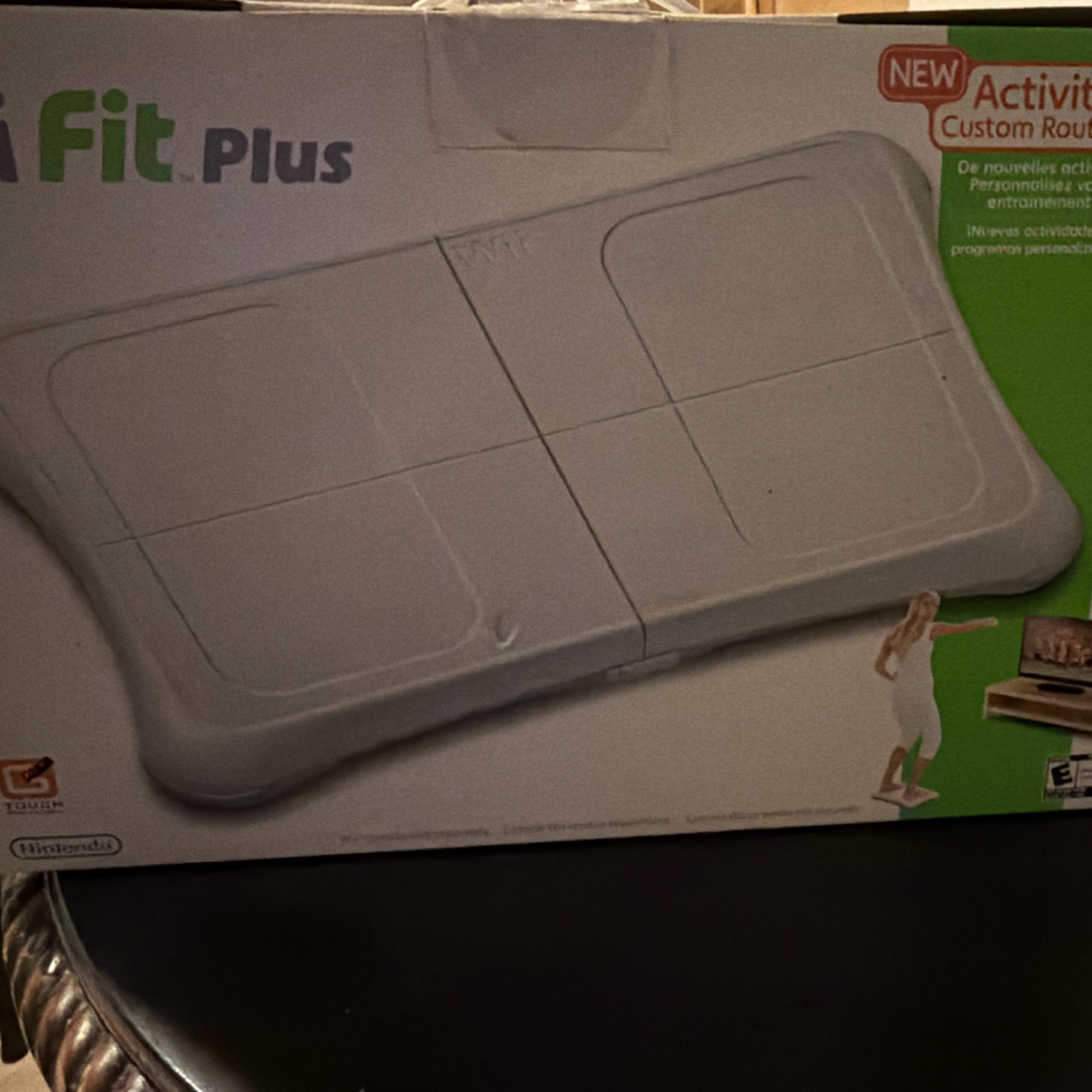 Nintendo Wii Fit Plus Bundle Balance Board, Game & Batteries